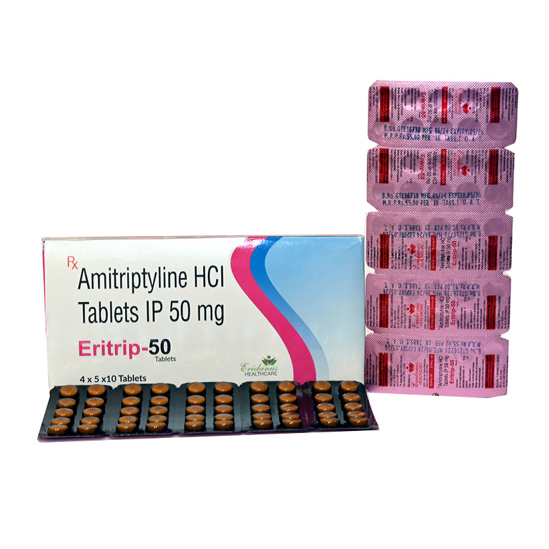 ERITRIP50 Amitriptyline HCL Tablets IP 50 mg - Image 1
